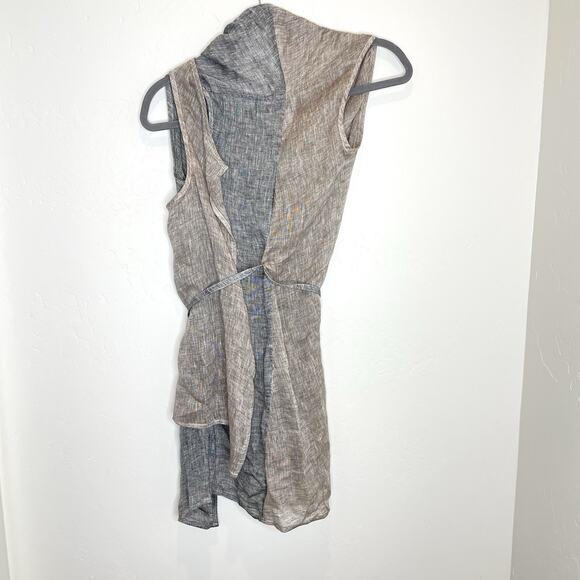 Harputs Own San Francisco Special Blend Wrap Dress Womens Size 1 Silk Cashmere - Picture 5 of 6